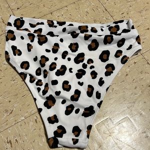 High rise bikini bottoms